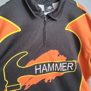 Hammer Black and Orange Pullover